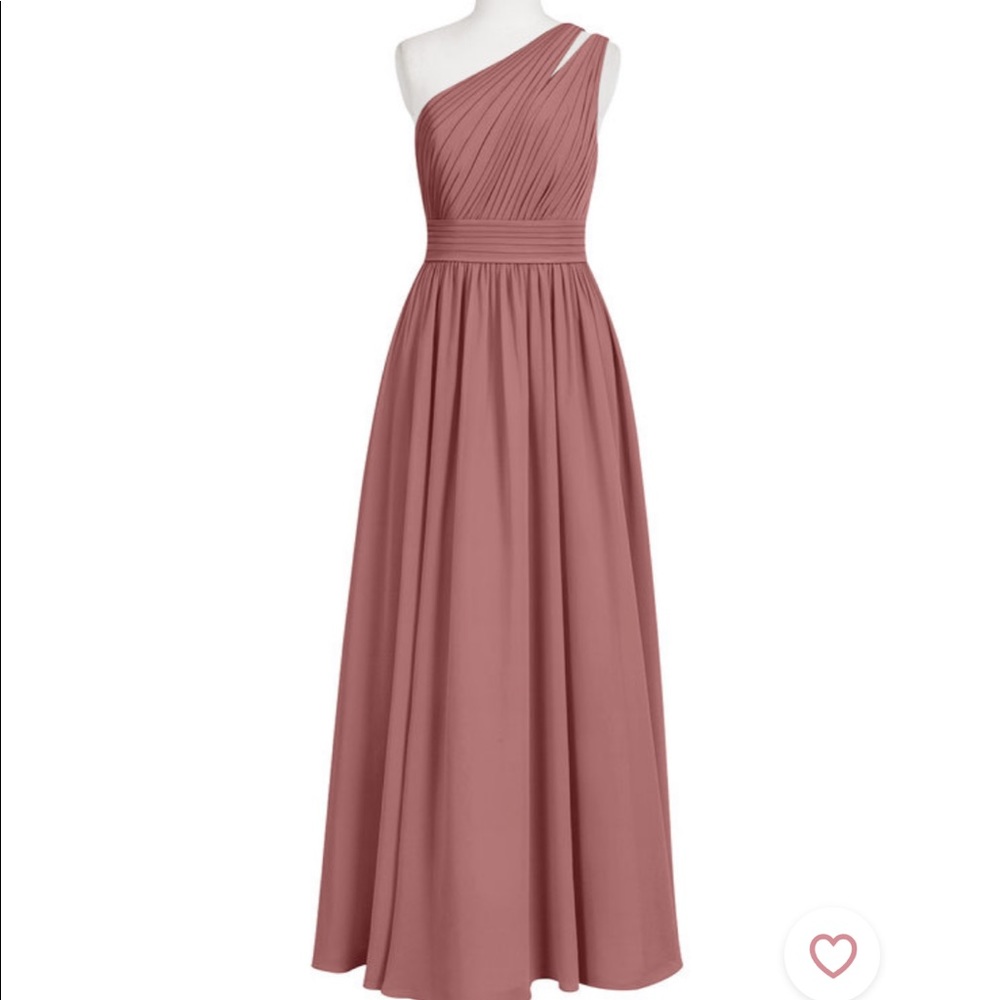 Azazie | Desert Rose Molly Bridesmaid Dress